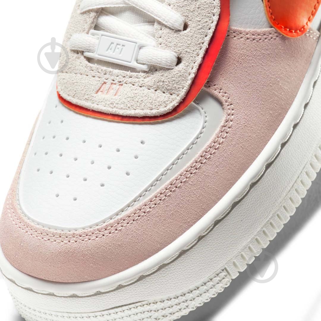 Кроссовки женские демисезонные Nike Air Force 1 Shadow CU8591-600 р.40,5 разноцветные - фото 9