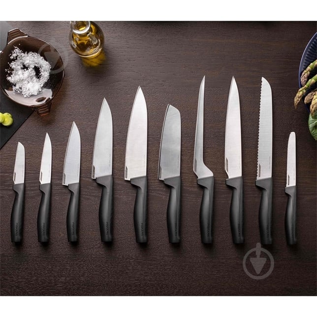 Нож сантоку Fiskars Hard Edge 16 см (1051761) - фото 11