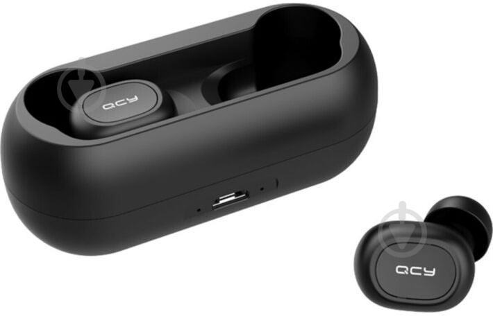 Наушники QCY T1C black (T1C Black) - фото 3