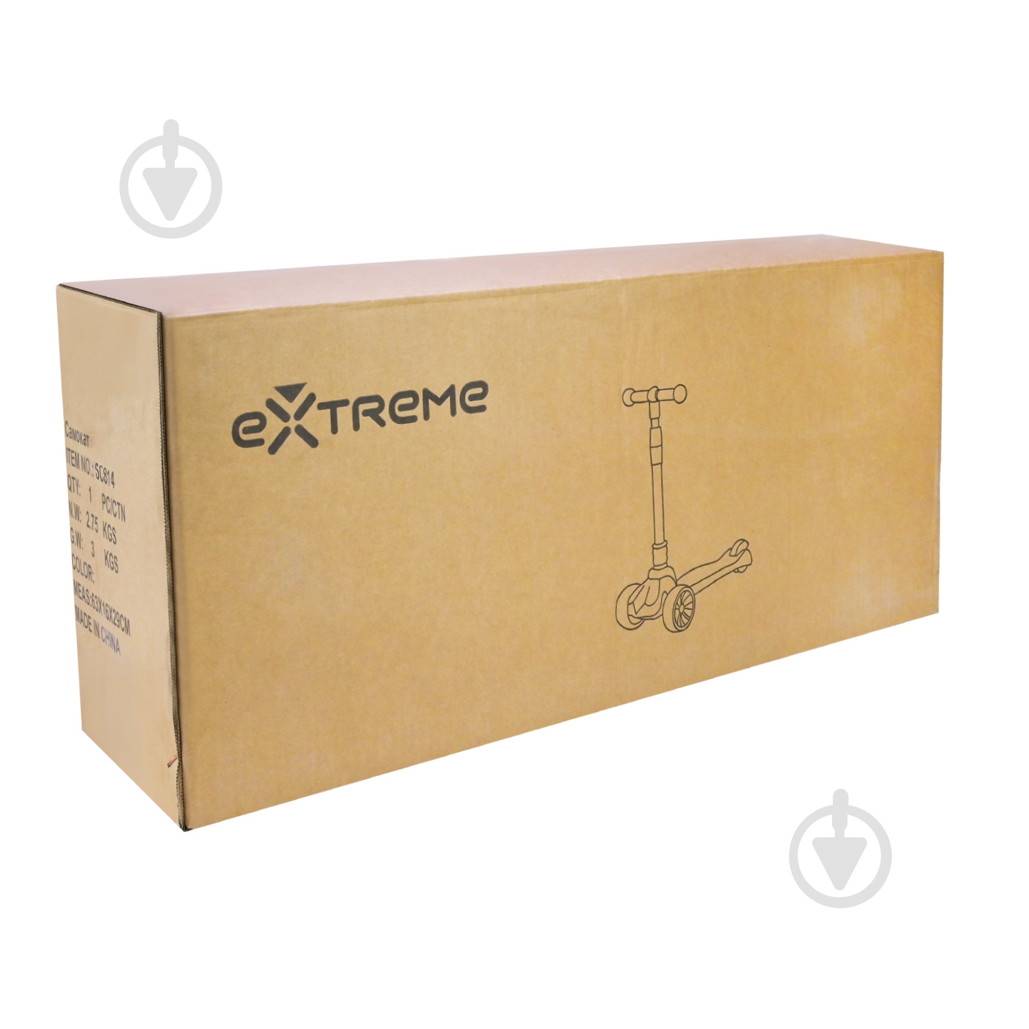 Самокат Shantou фиолетовый SC814 - фото 7