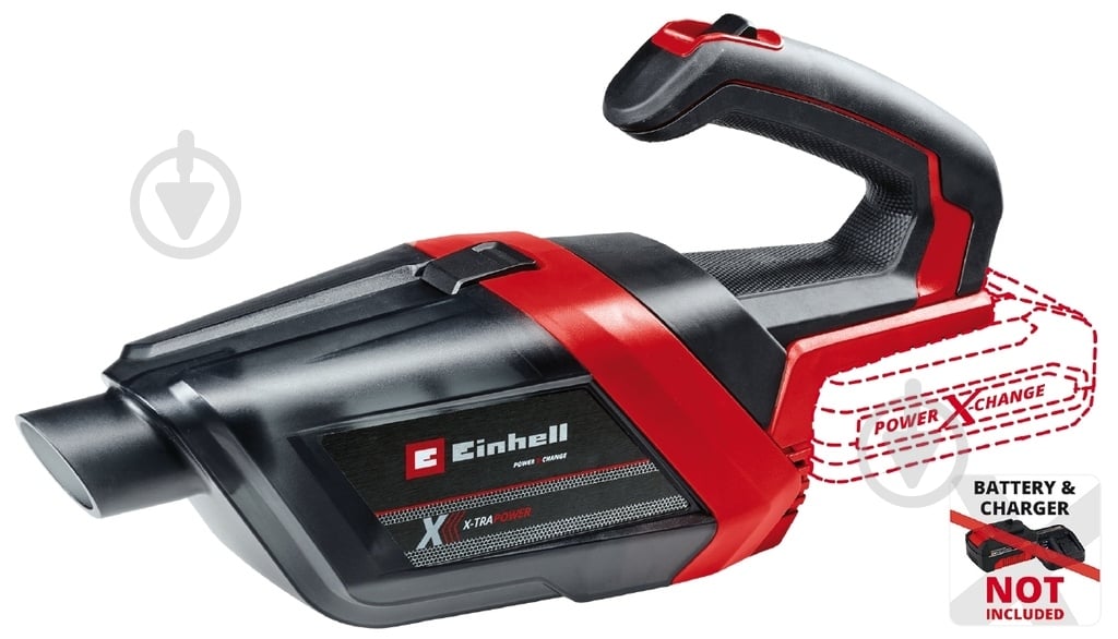 Пылесос аккумуляторный Einhell PXC TE-HV 18/06 Li - Solo 2347190 - фото 2