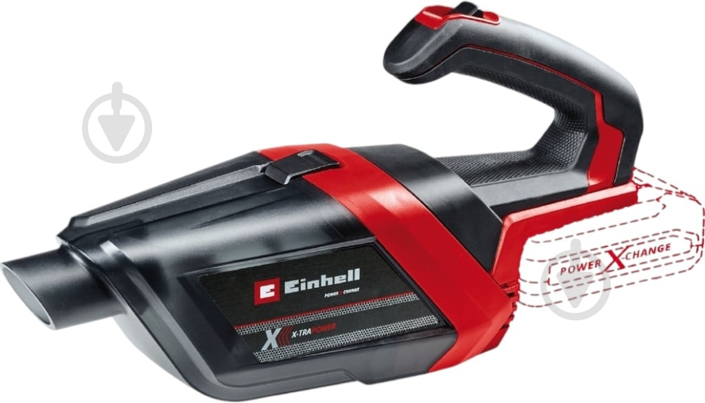 Пылесос аккумуляторный Einhell PXC TE-HV 18/06 Li - Solo 2347190 - фото 1