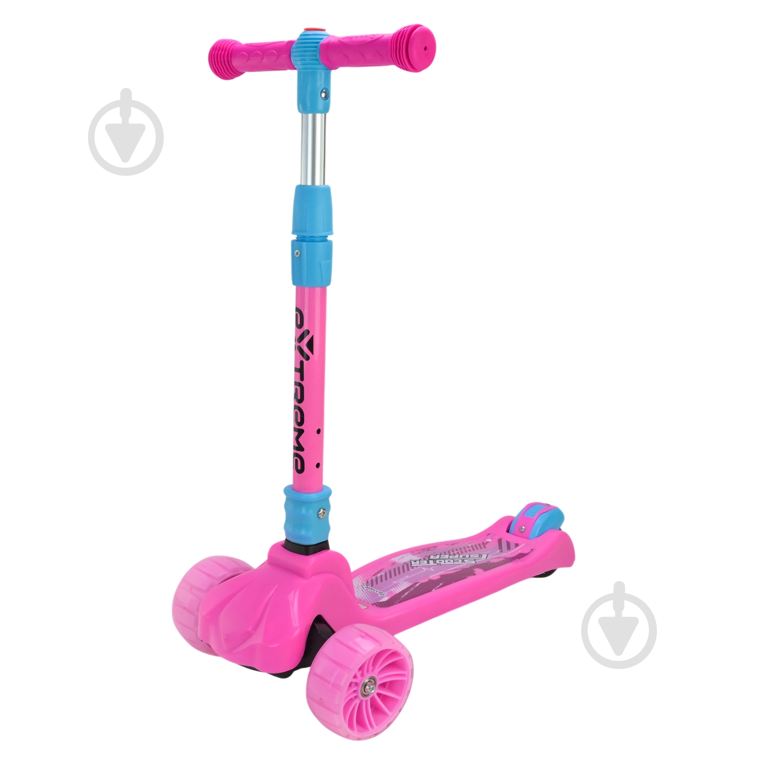 Самокат Extreme Motion розовый SC814 - фото 2