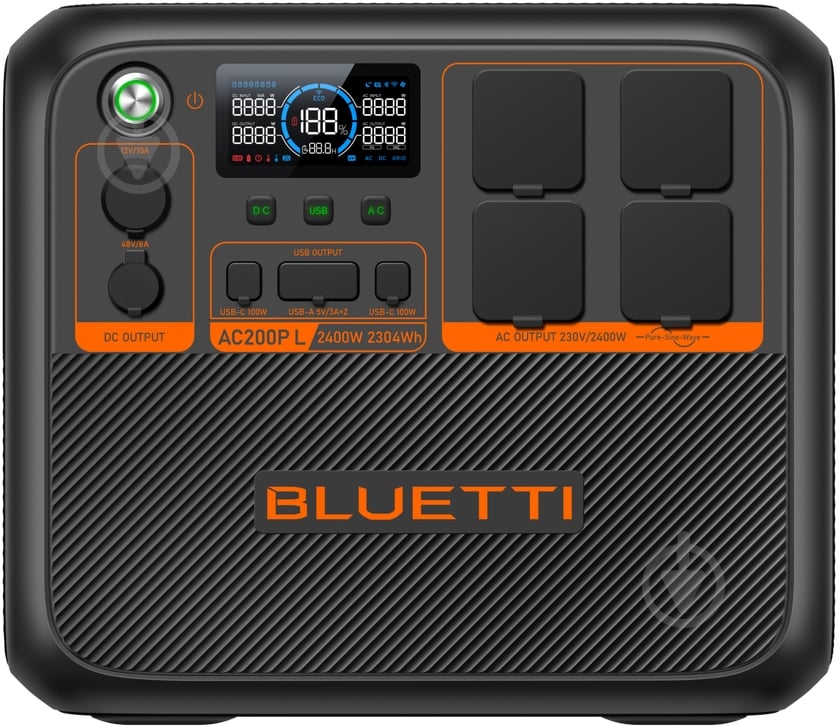 Зарядна станція BLUETTI AC200PL (2304 Вт·год) - фото 1