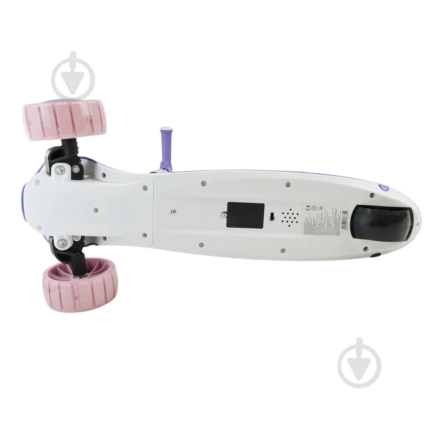 Самокат Extreme Motion фиолетовый SC816 - фото 5 Самокат Extreme Motion фиолетовый SC816 - фото 5