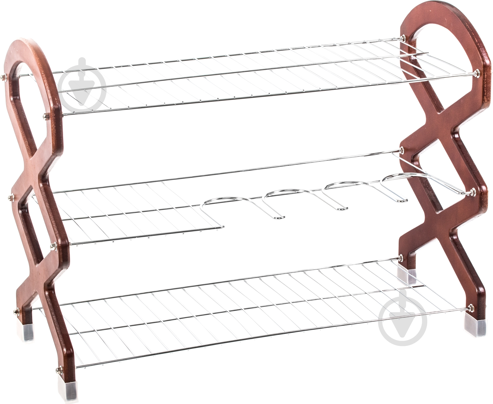 Подставка для обуви Lemax 320x720x535 мм хром (YJ-G5111) - фото 1 Подставка для обуви Lemax 320x720x535 мм хром (YJ-G5111) - фото 1