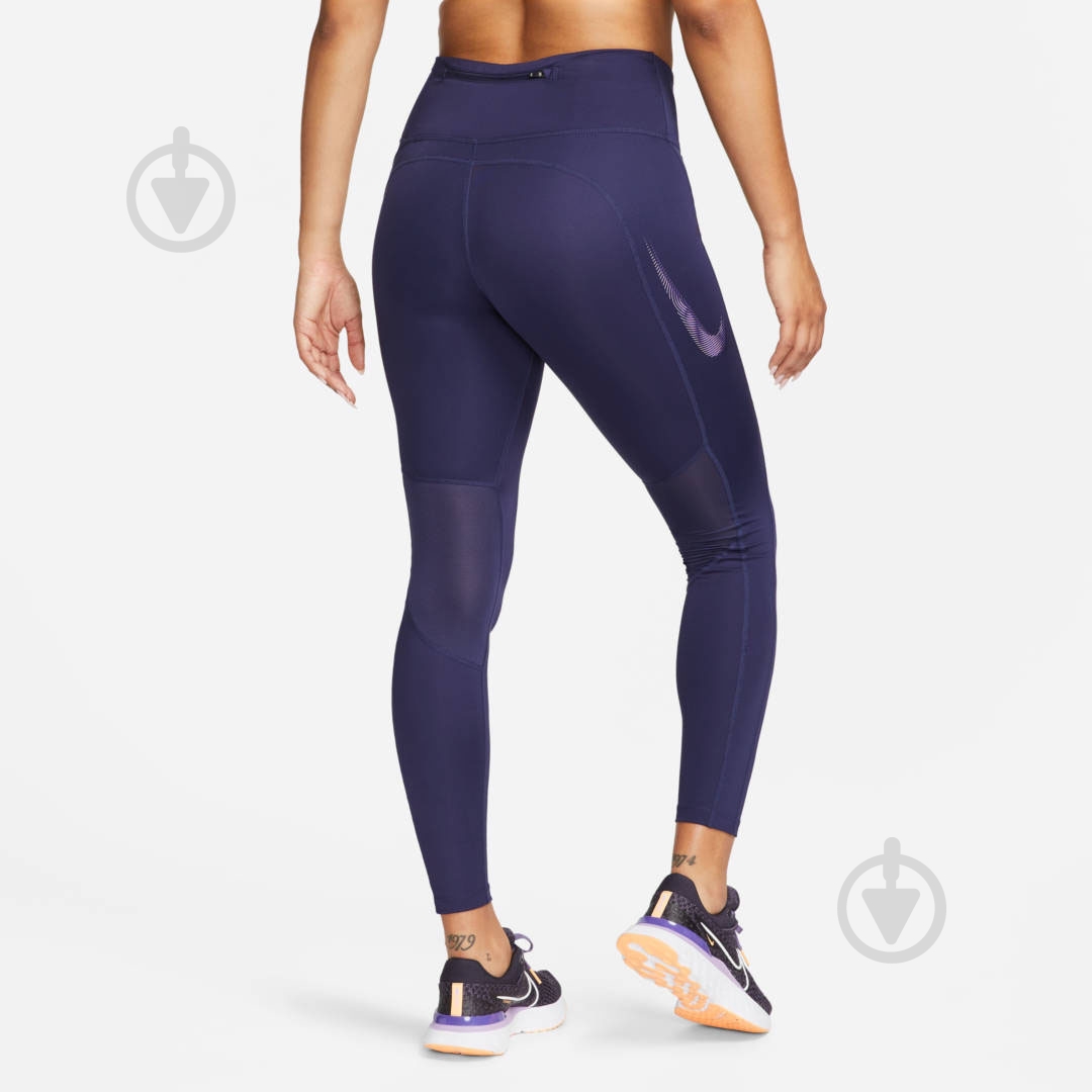 Лосини Nike W NK DF FST MR 7/8 TGHT SW HBR FB4656-555 р.XS синій - фото 2 Лосини Nike W NK DF FST MR 7/8 TGHT SW HBR FB4656-555 р.XS синій - фото 2