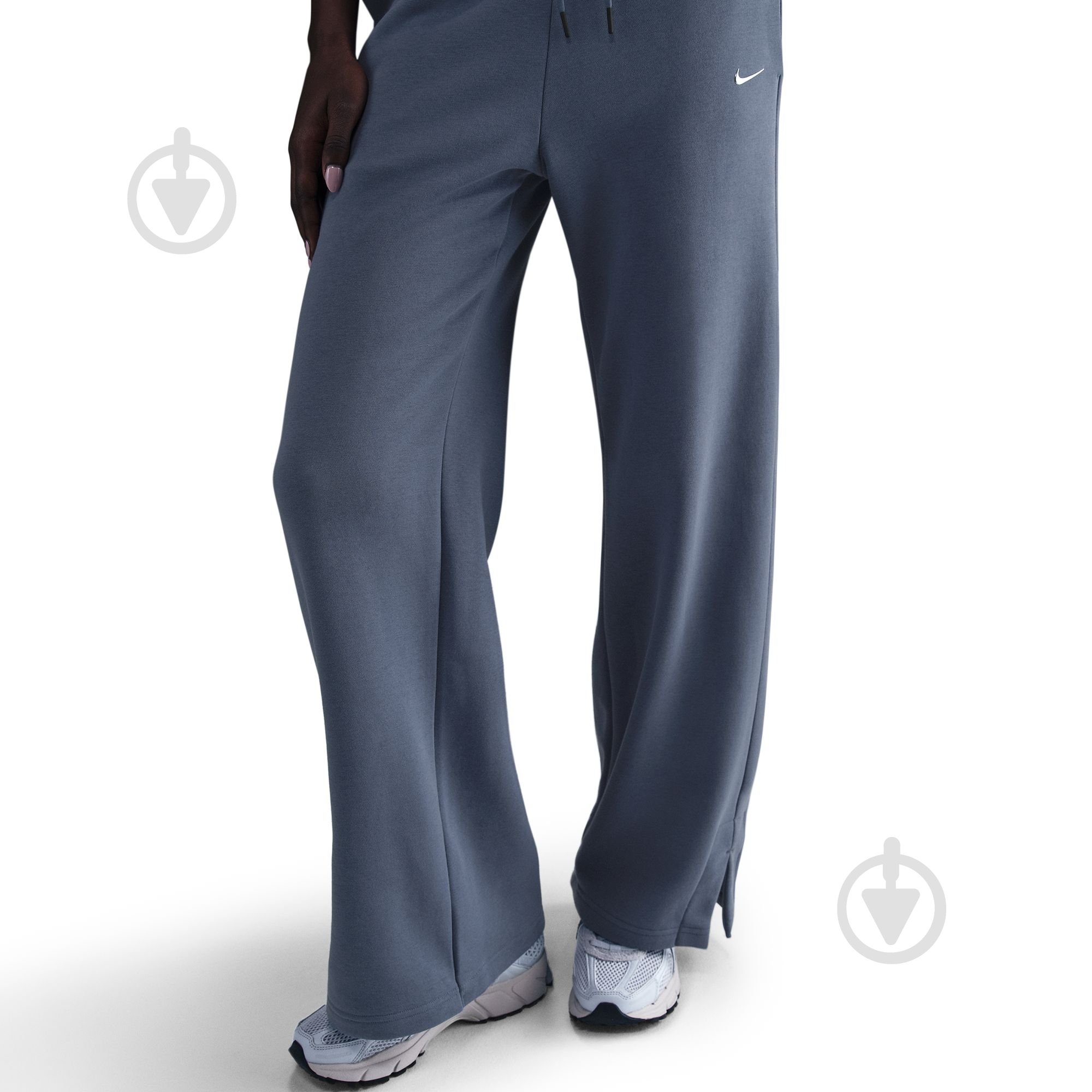 Брюки Nike W NSW PHNX FLC PANT GLS HV6522-491 р. S голубой - фото 4