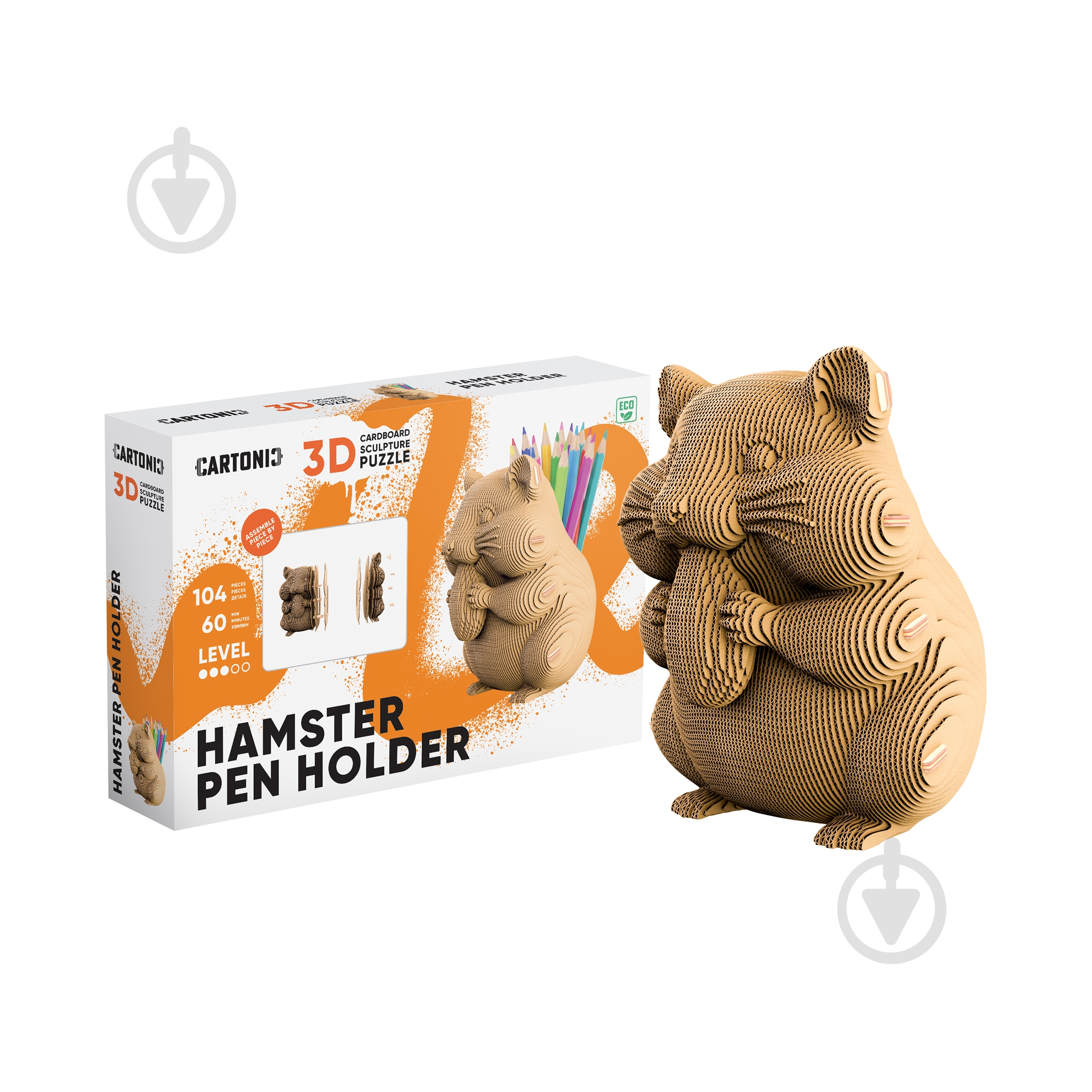 3D-пазл Cartonic HAMSTER PEN HOLDER CARTHAMSTER - фото 1