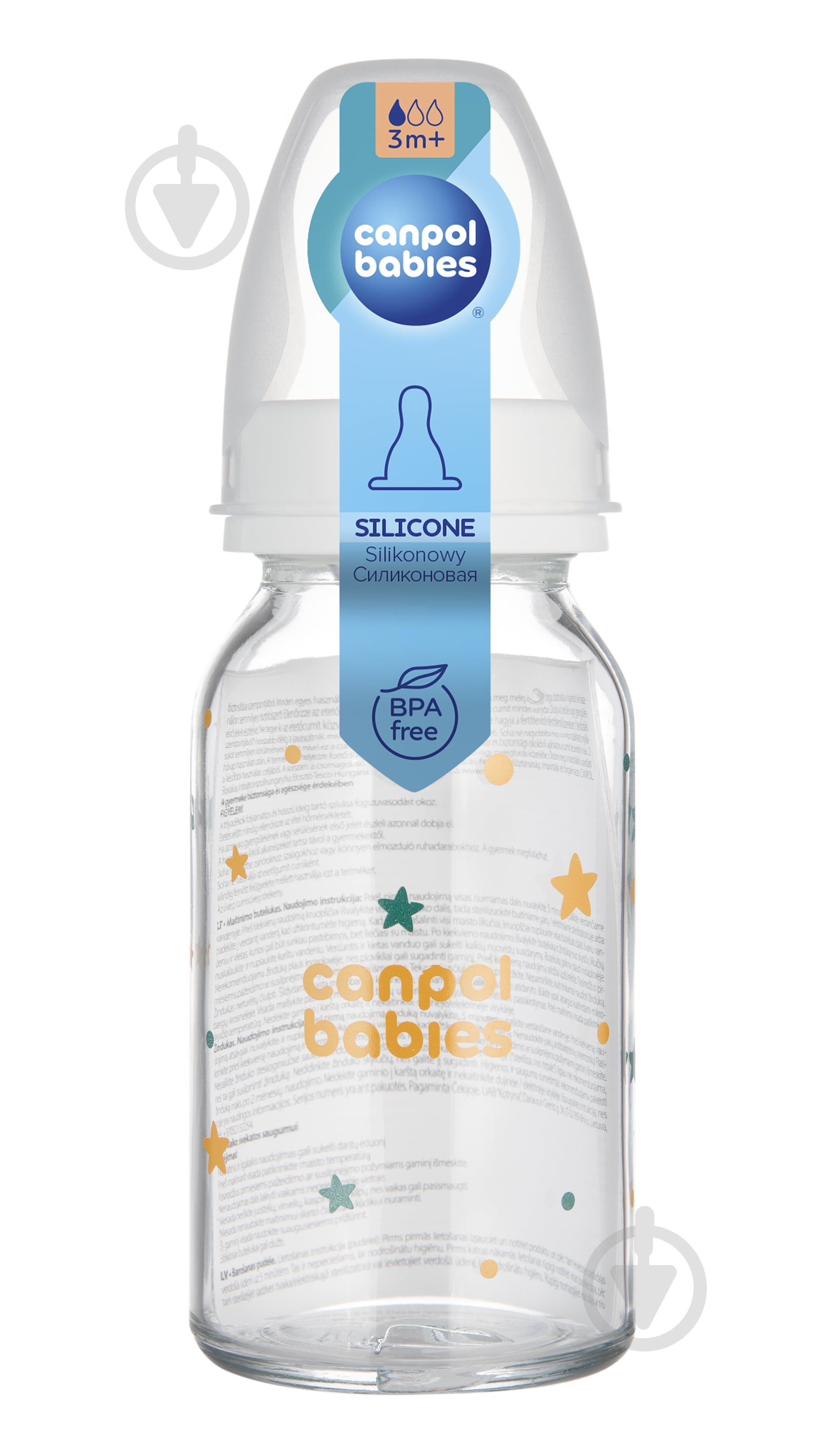 Бутылка Canpol Babies 120 мл 42/202 - фото 4