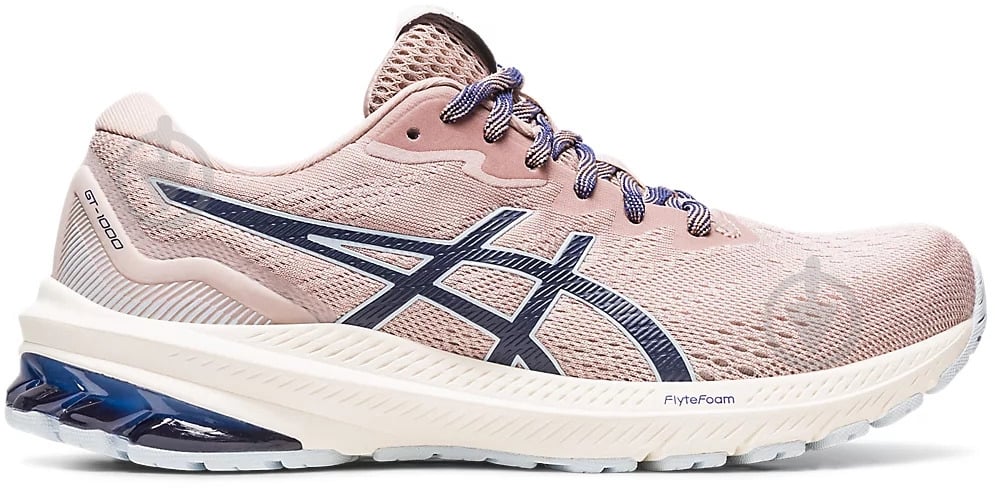 Кроссовки женские демисезонные Asics GT-1000 11 1012B494-250 р.37,5 бежевые - фото 1