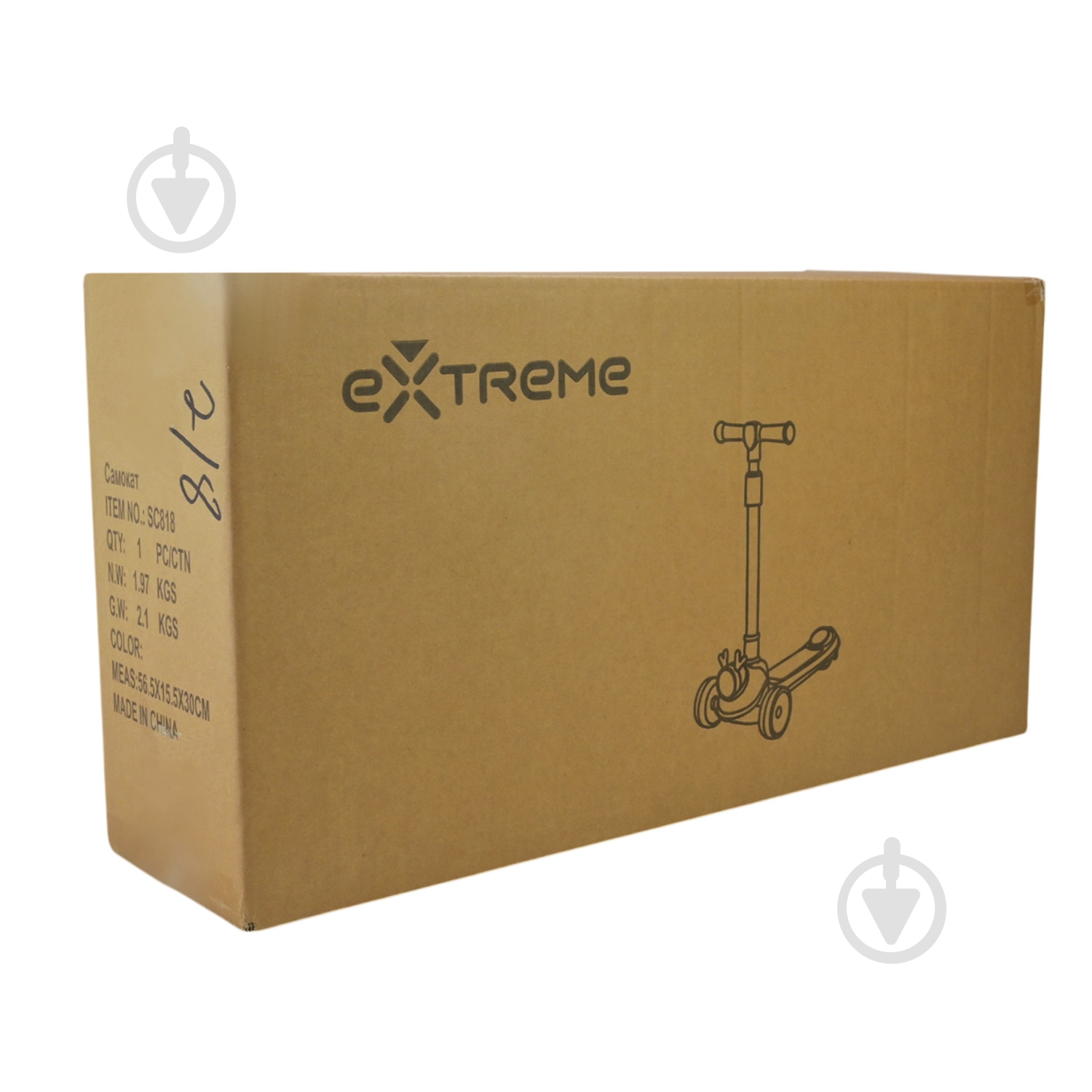 Самокат Extreme Motion синий SC818_Blue - фото 8 Самокат Extreme Motion синий SC818_Blue - фото 8