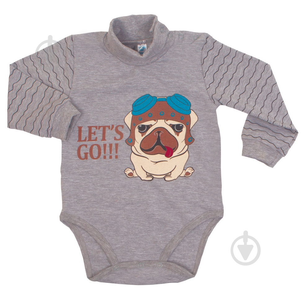 Боди для мальчика GABBI Гонки р.86 серый с рисунком BD-06-18 - фото 1 Боди для мальчика GABBI Гонки р.86 серый с рисунком BD-06-18 - фото 1