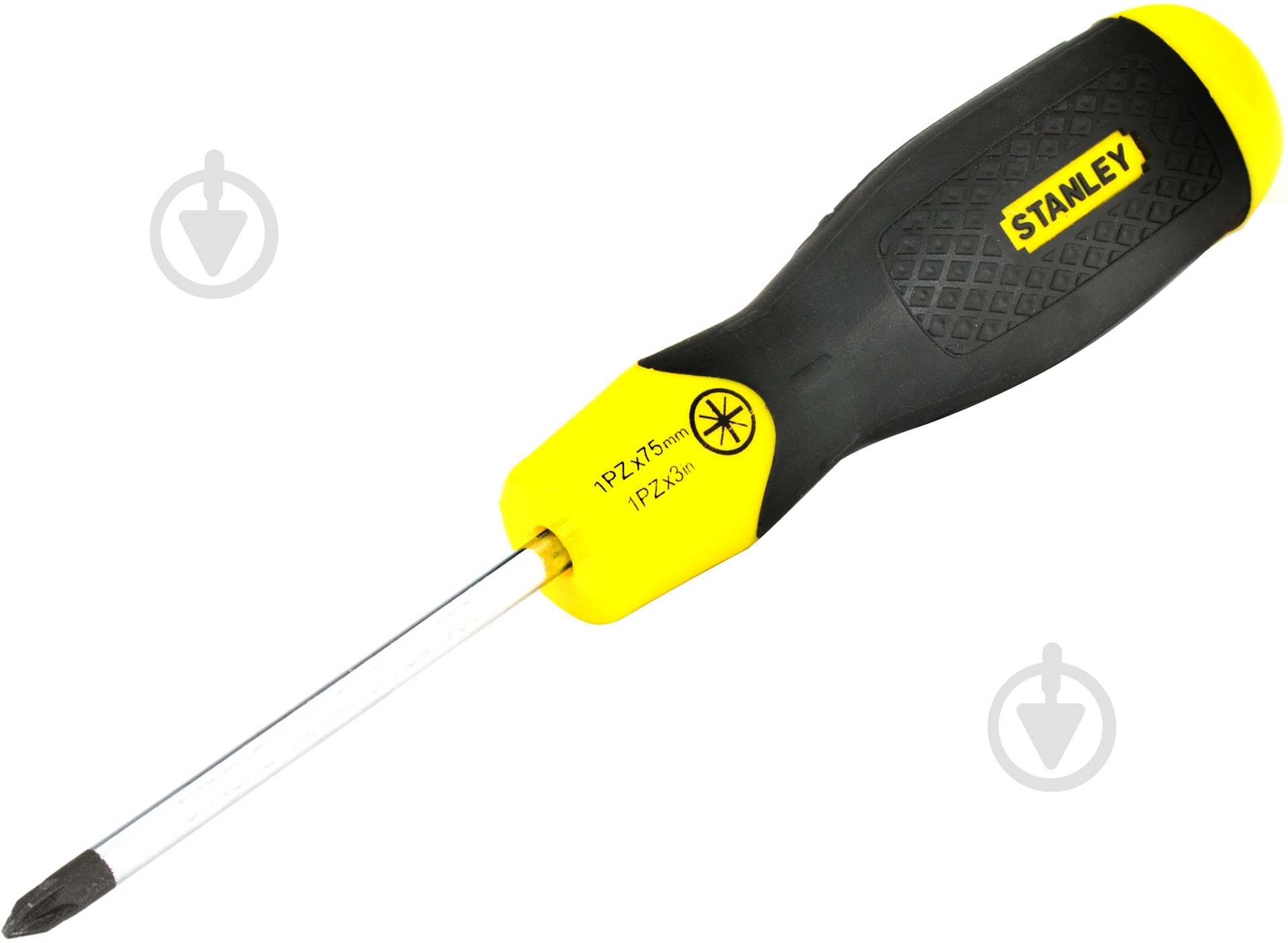 Отвертка Stanley CUSHION GRIP PZ1×75 мм 0-64-955 - фото 1