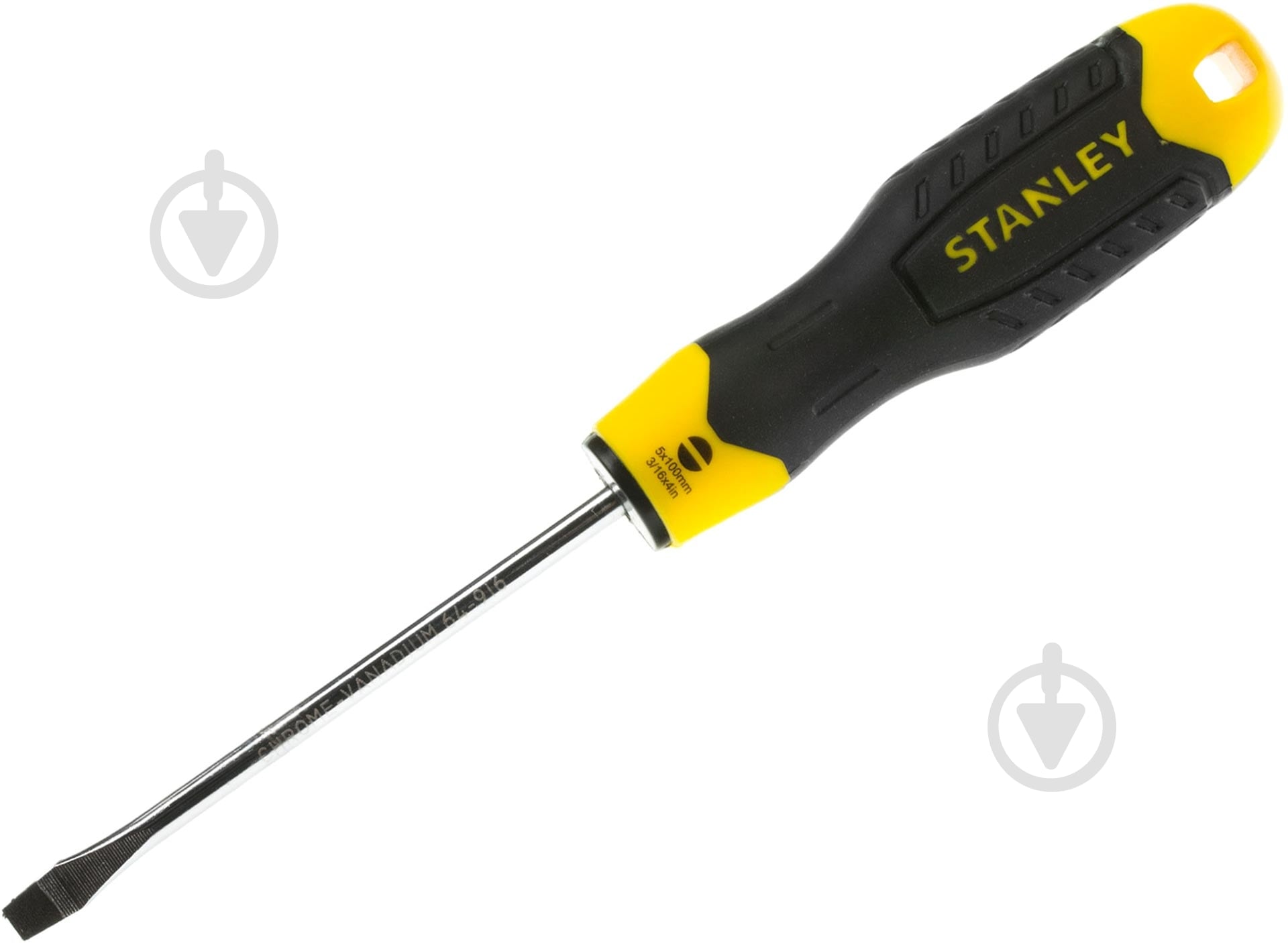 Отвертка Stanley CUSHION GRIP SL5×100 мм 0-64-916 - фото 1