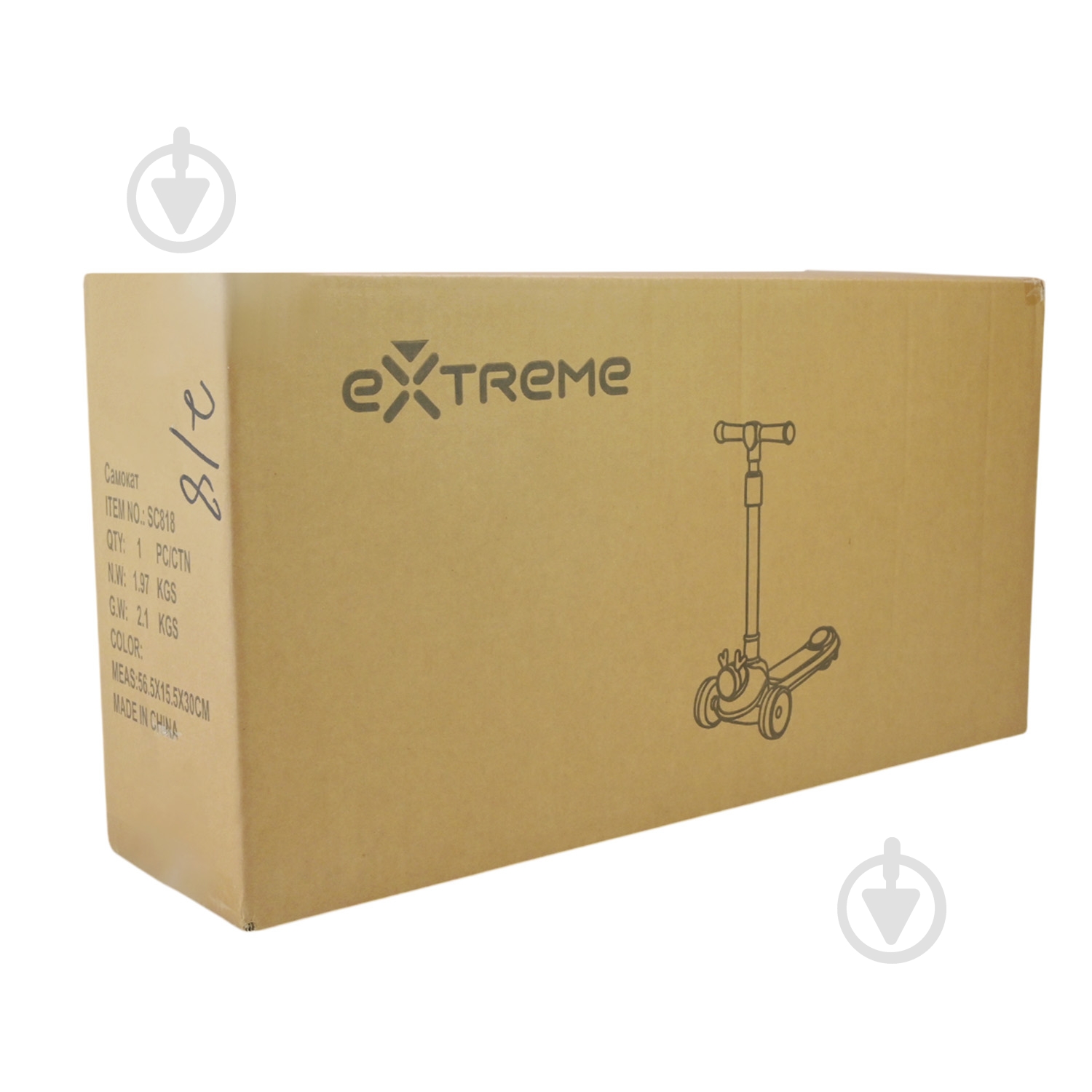 Самокат Extreme Motion фиолетовый SC818 - фото 8