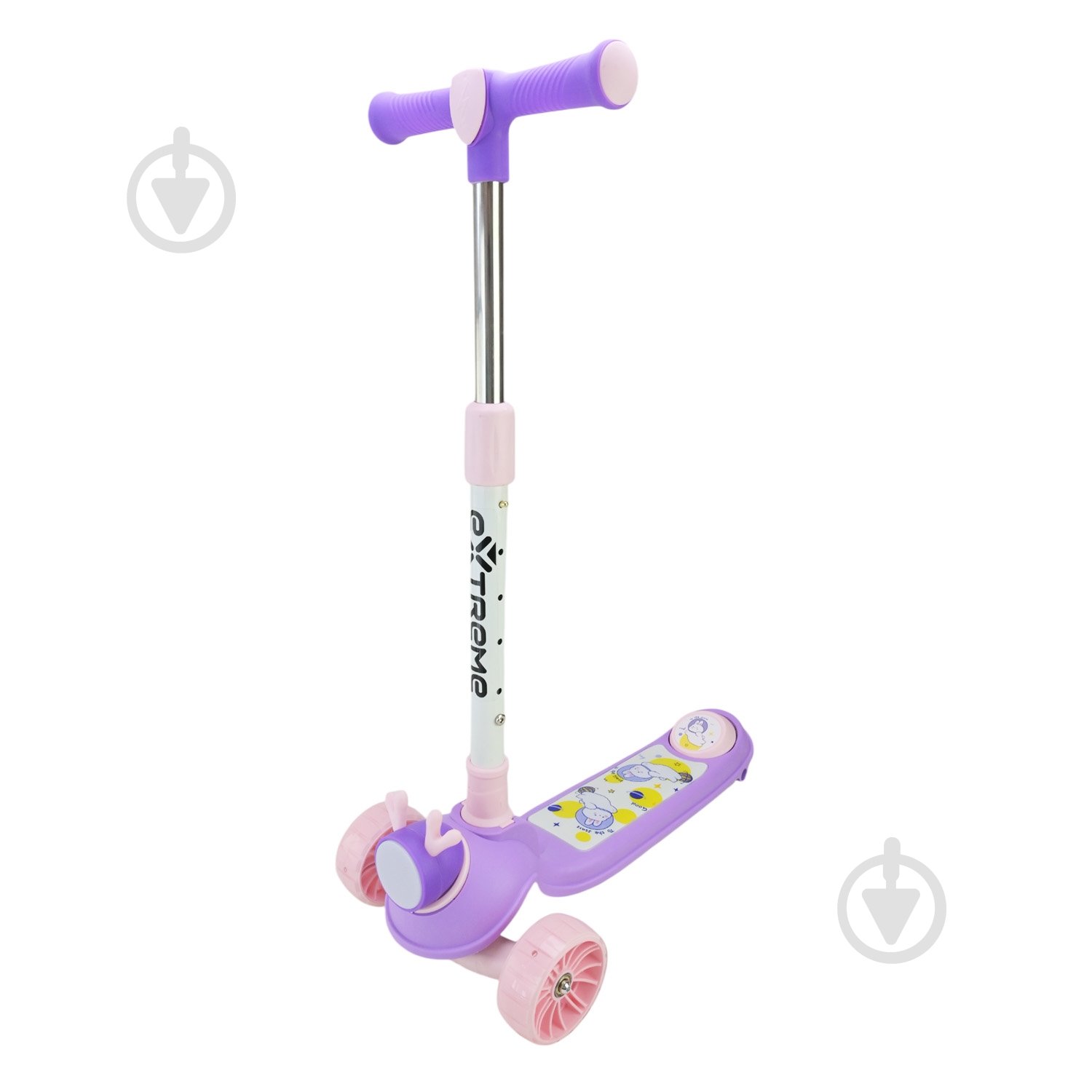 Самокат Extreme Motion фиолетовый SC818 - фото 2