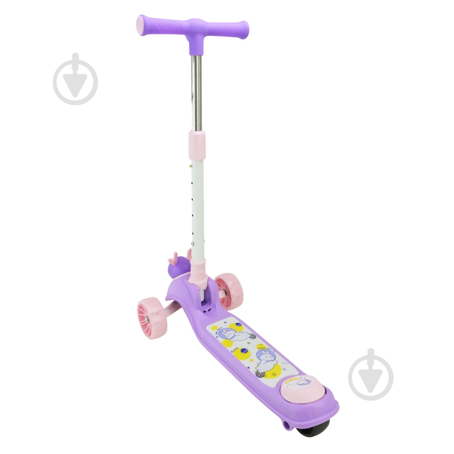 Самокат Extreme Motion фиолетовый SC818 - фото 3