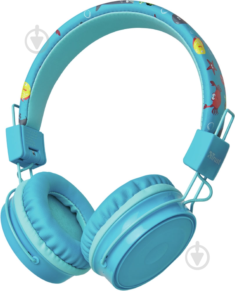 Гарнитура Trust Comi Bluetooth Wireless Kids blue (23128) - фото 2