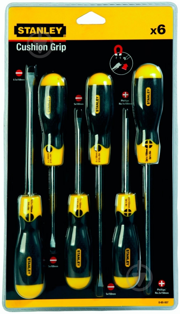 Набір викруток Stanley BASIC 0-65-007 - фото 2 Набір викруток Stanley BASIC 0-65-007 - фото 2