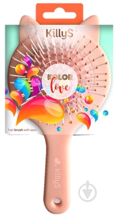 Щетка для волос KillyS Color Love 417738 розовый - фото 1 Щетка для волос KillyS Color Love 417738 розовый - фото 1