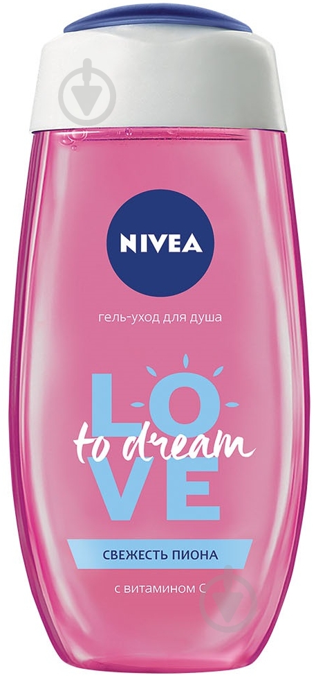 Гель для душу Nivea Свіжість півонії 250 мл - фото 1