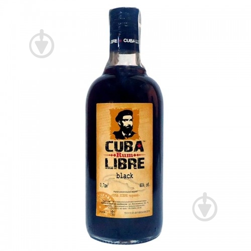 Напиток ромовый COBA LIBRE BLACK"" 40% 0,7 л - фото 1