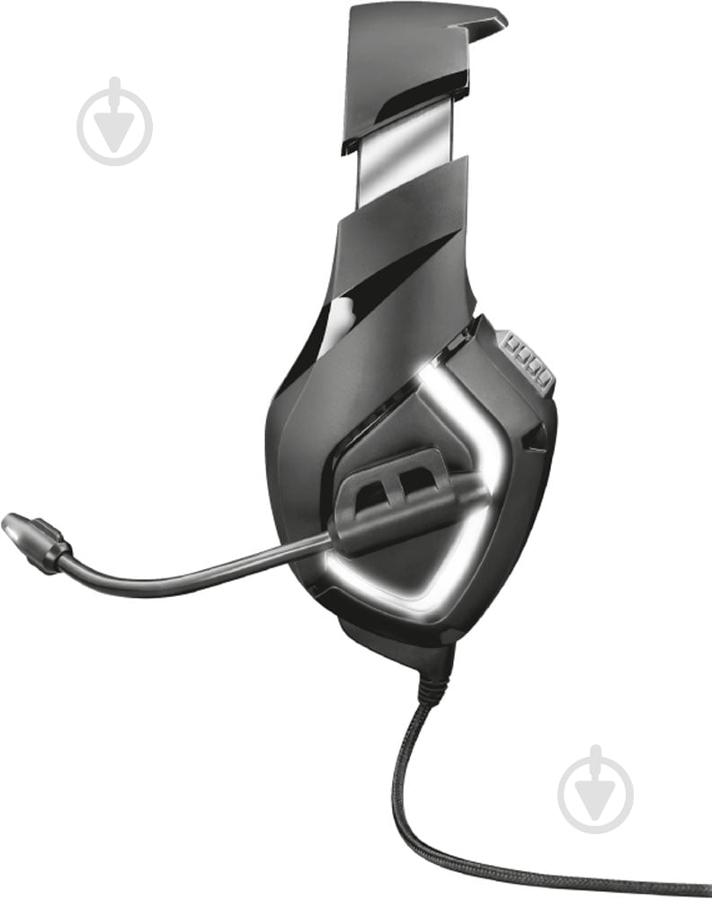 Гарнітура Trust GXT 380 Doxx Illuminated gaming headset black (22338) - фото 5