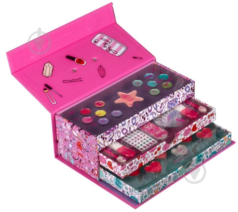 Набор детской декоративной косметики CREATE IT! косметики в органайзере, 84530 - фото 1