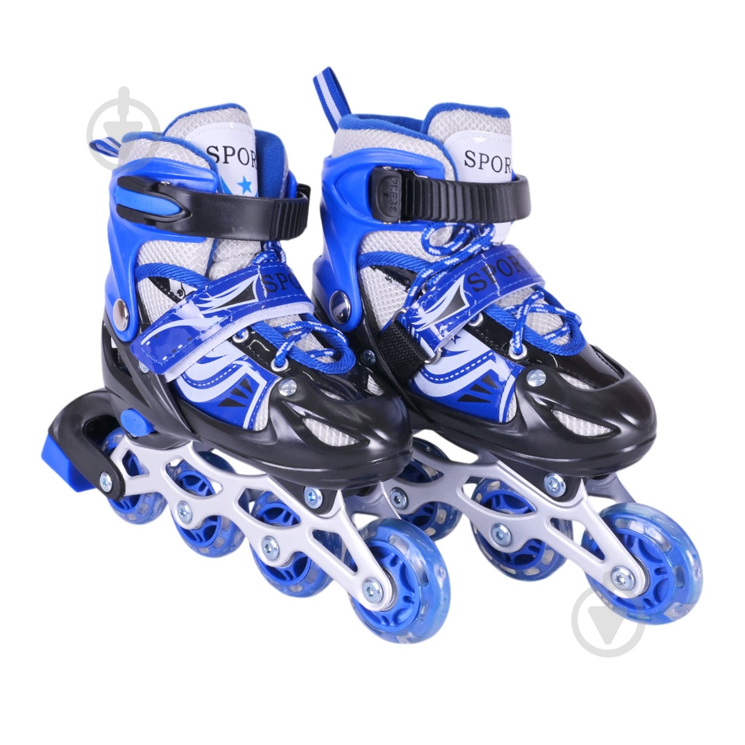 Роликовые коньки Shantou S RL25504 р. 30-33 в ассортименте - фото 8 Роликовые коньки Shantou S RL25504 р. 30-33 в ассортименте - фото 8