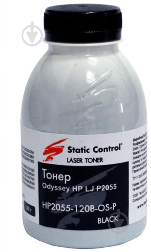 Тонер Static Control HP LJ P2055 120г - фото 1