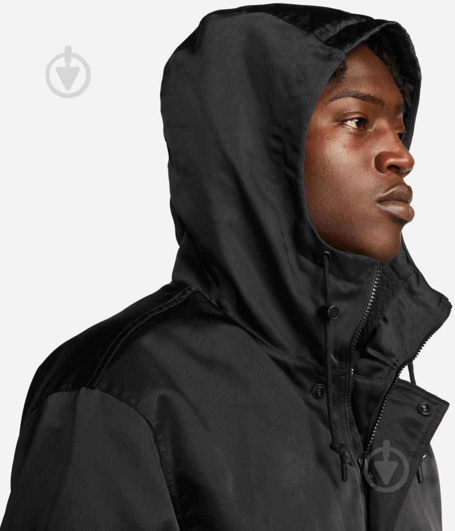 Куртка-парка мужская зимняя Nike M NK CLUB STADIUM PARKA FB7320-010 р.M черная - фото 6