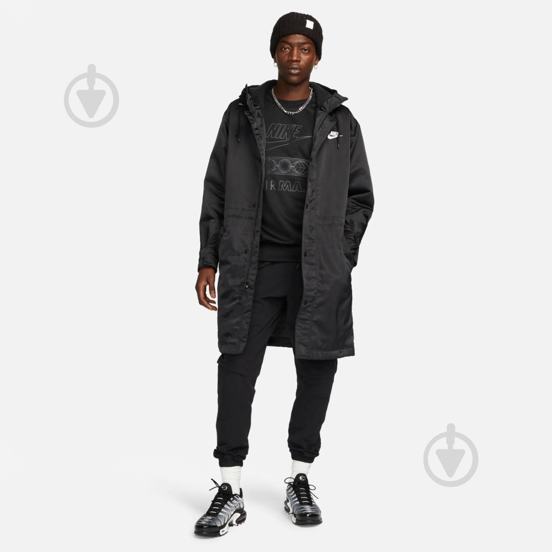 Куртка-парка мужская зимняя Nike M NK CLUB STADIUM PARKA FB7320-010 р.M черная - фото 8