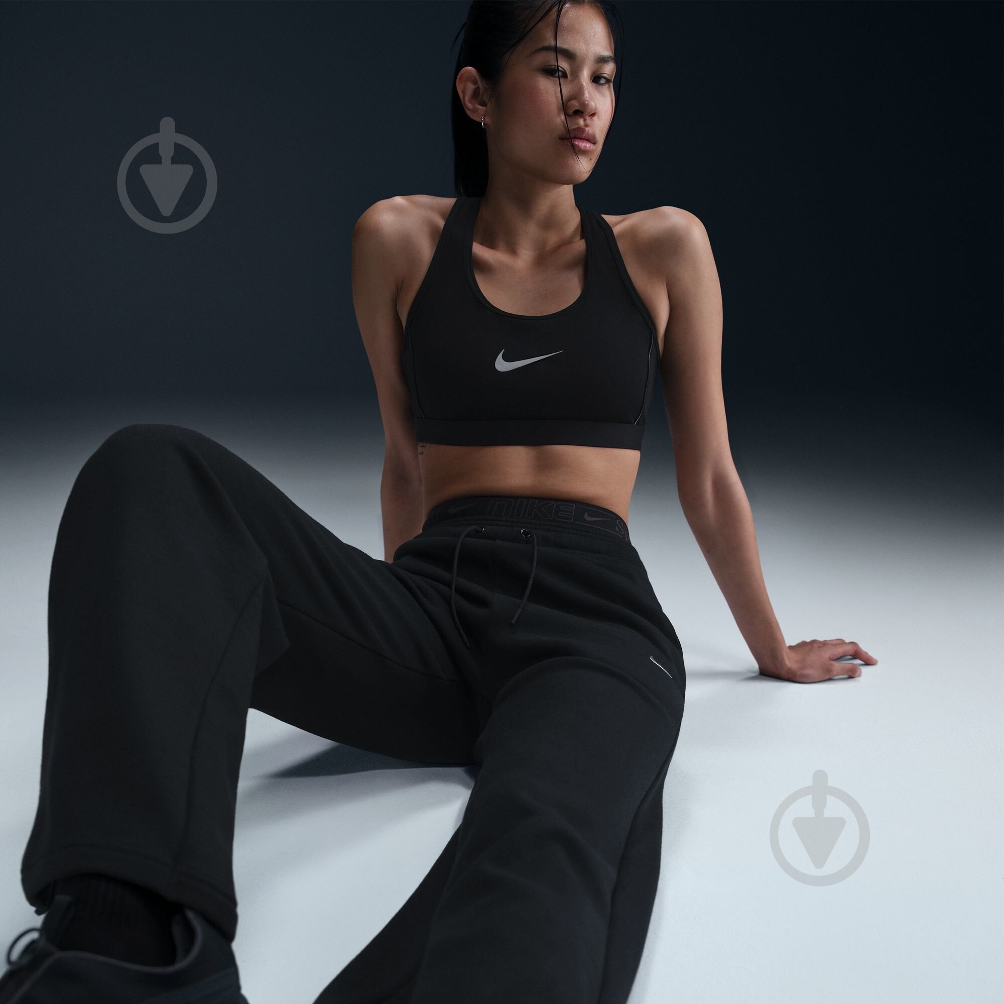 Брюки Nike W NSW PHNX FLC PANT GLS HV6522-010 р. XL черный - фото 11