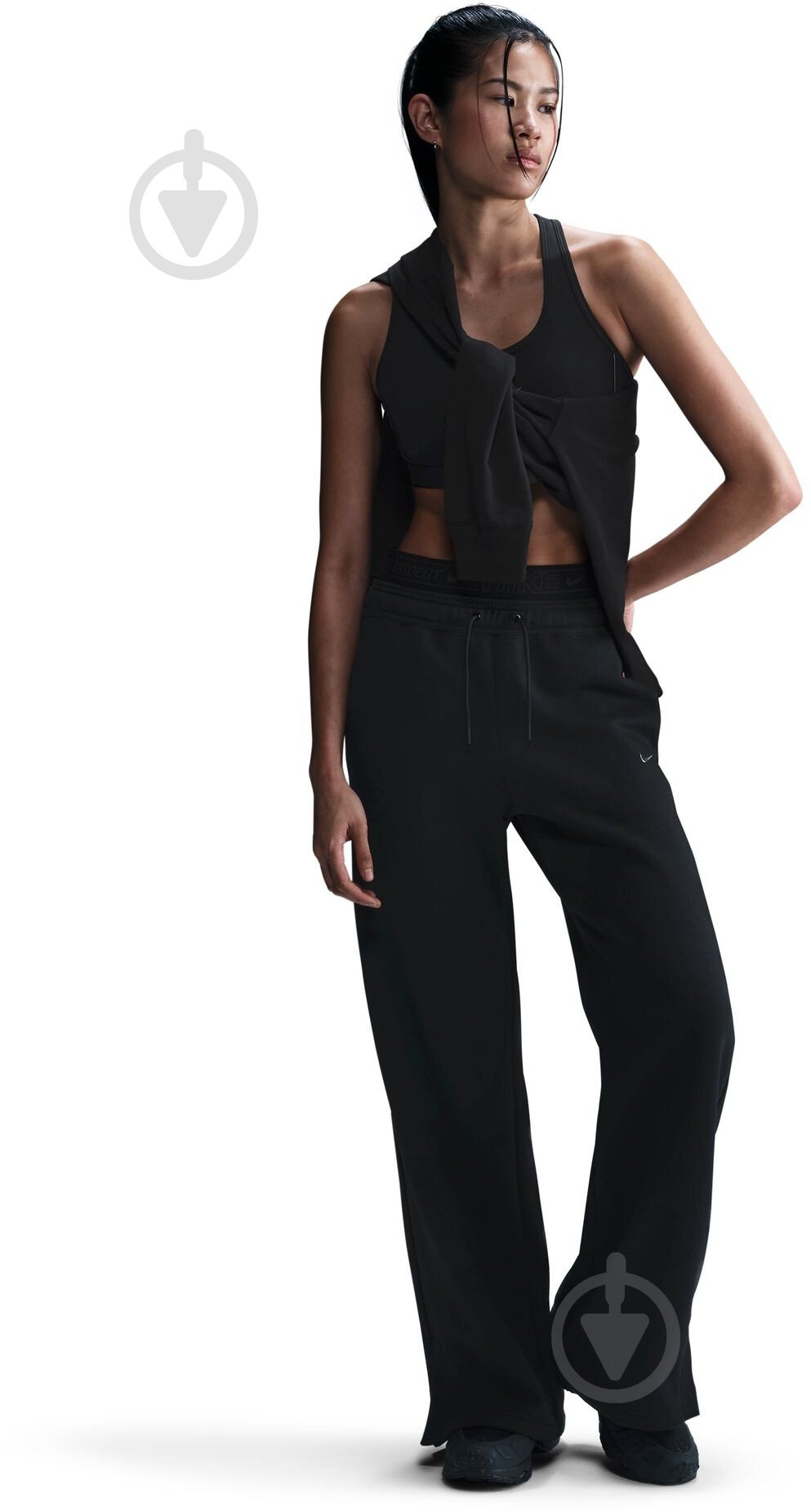 Брюки Nike W NSW PHNX FLC PANT GLS HV6522-010 р. XL черный - фото 2