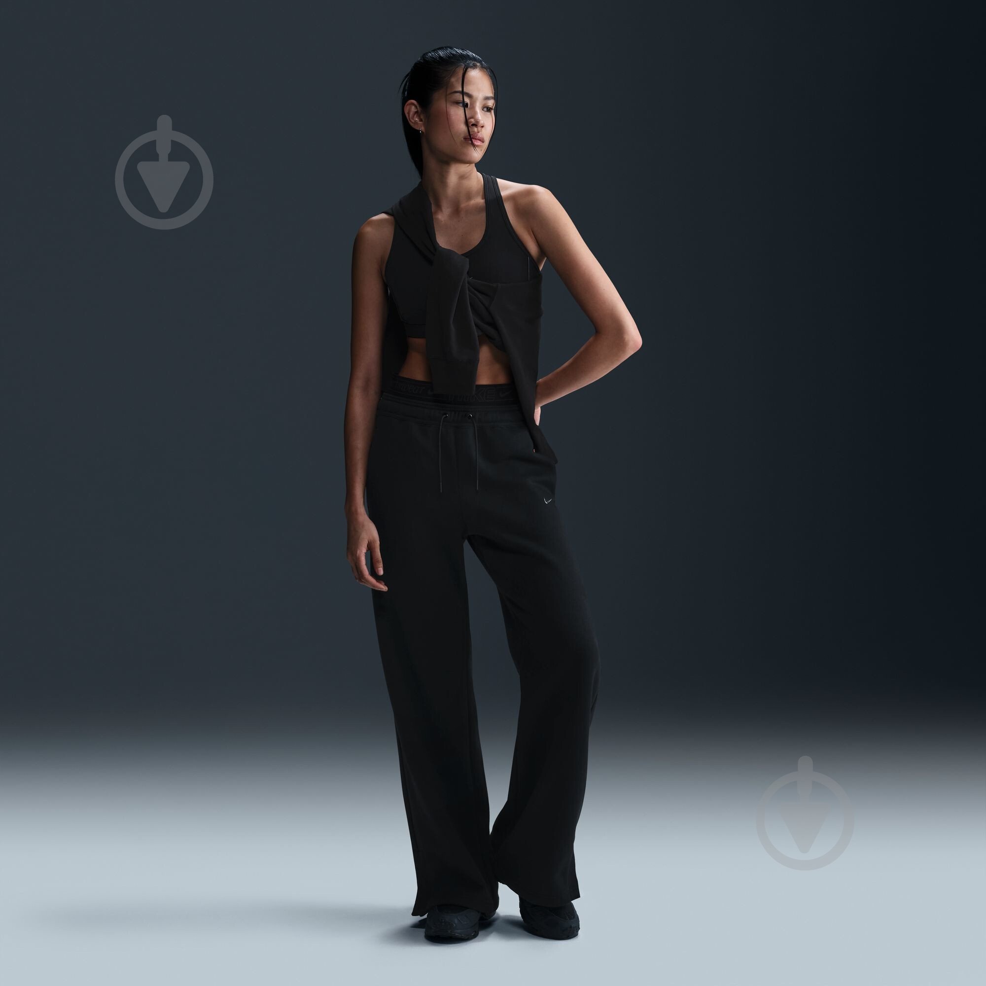 Брюки Nike W NSW PHNX FLC PANT GLS HV6522-010 р. XL черный - фото 8