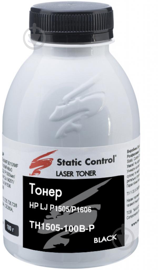 Тонер Static Control HP LJ P1505/P1606 100г - фото 1