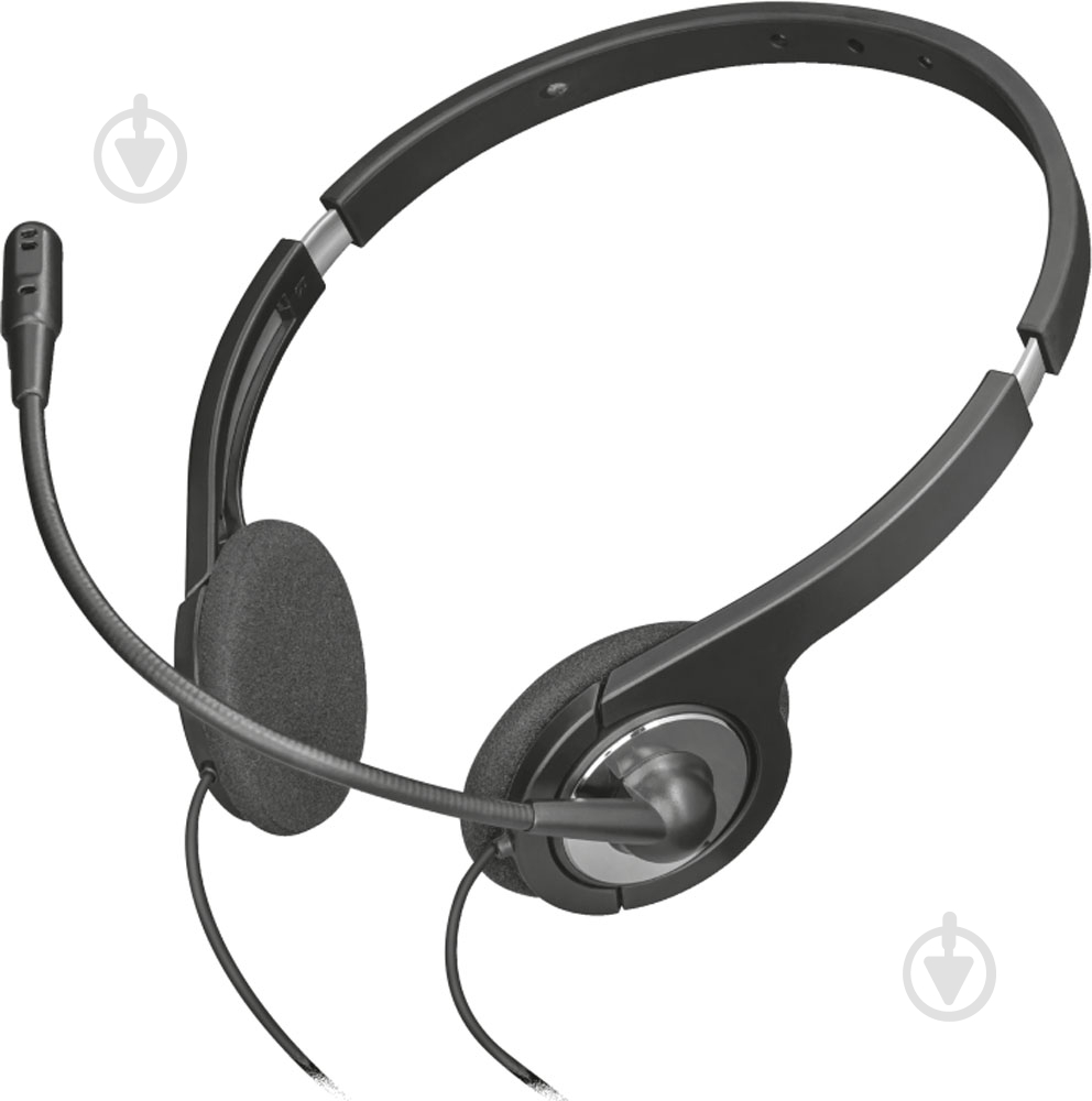Гарнитура Trust Ilux chat headset black (23109) - фото 2