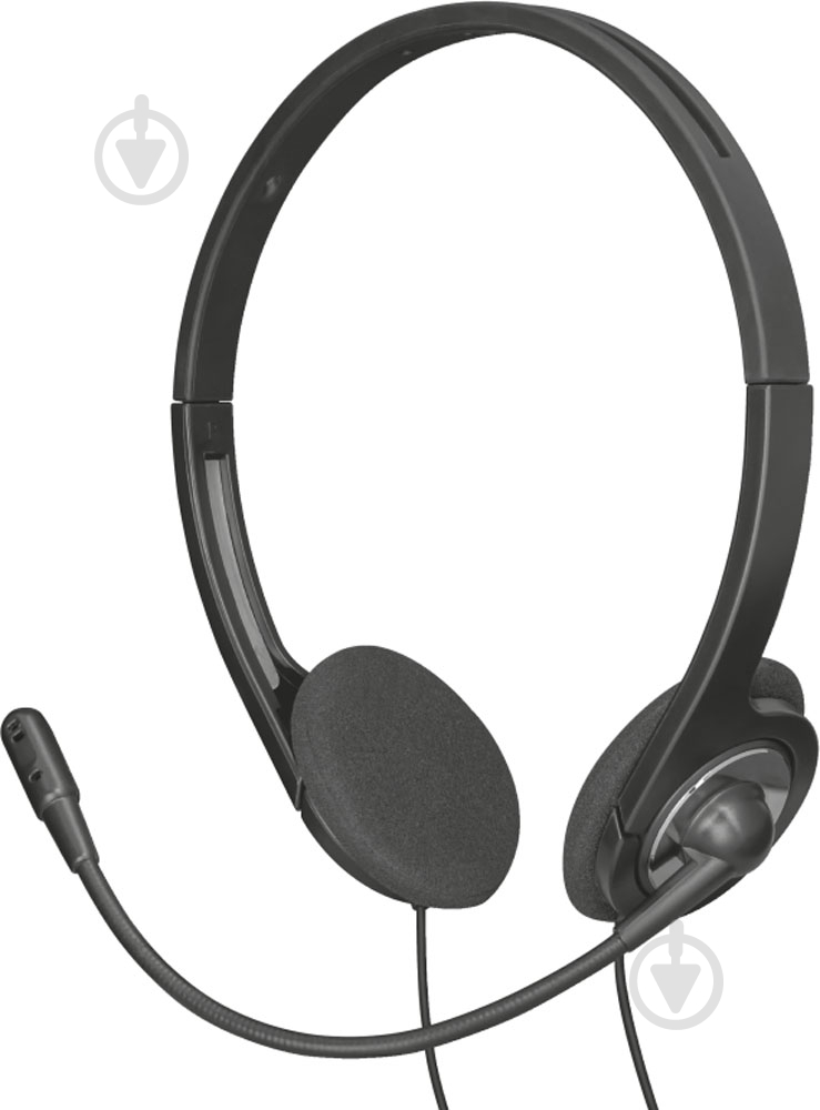 Гарнитура Trust Ilux chat headset black (23109) - фото 3