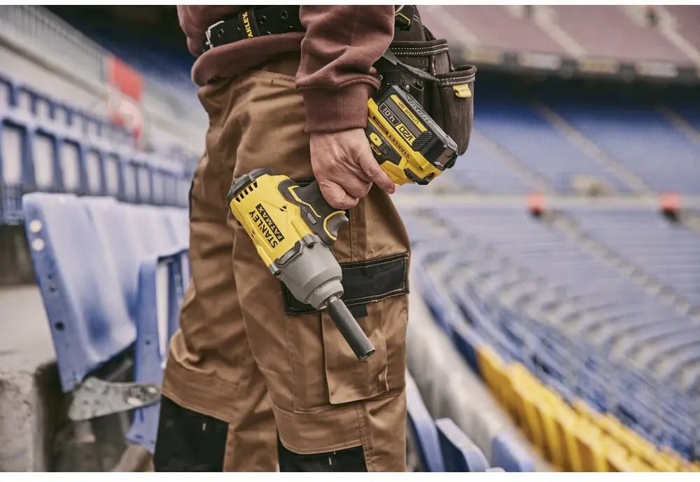 Гайковерт аккумуляторный Stanley FatMax 950 Нм SFMCF940M1 - фото 29