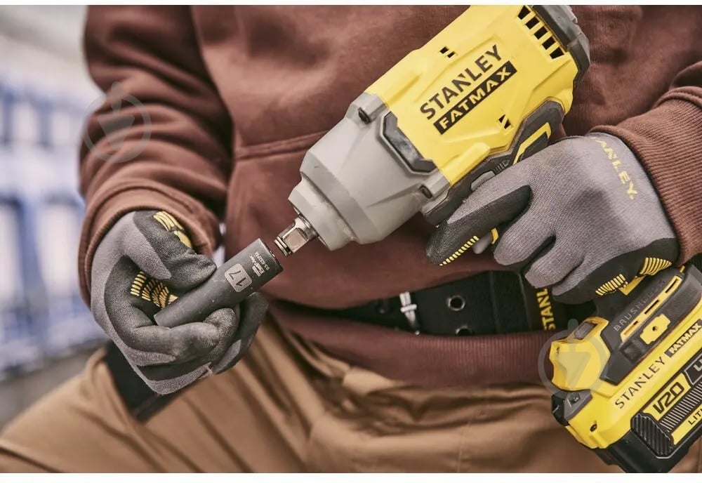 Гайковерт аккумуляторный Stanley FatMax 950 Нм SFMCF940M1 - фото 26