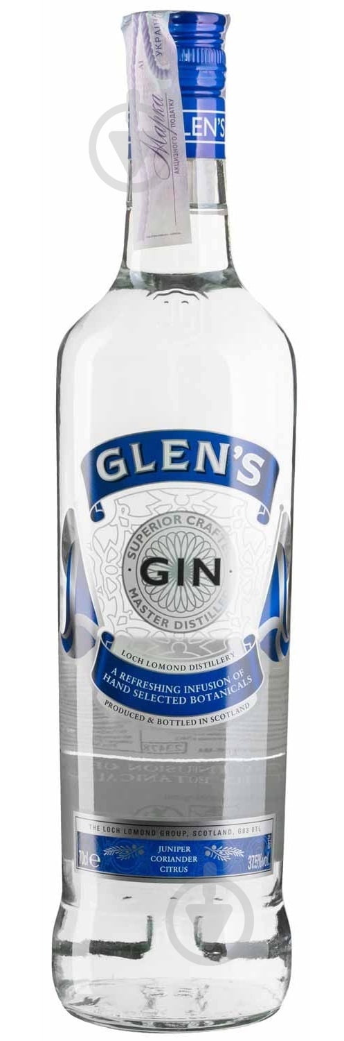 Джин Glen’s 37,5% 0,7 л - фото 1 Джин Glen’s 37,5% 0,7 л - фото 1