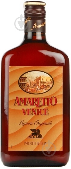 Ликер AMARETTO VENICE ВЕНЕЦИЯ 18,0% 0,7 л - фото 1