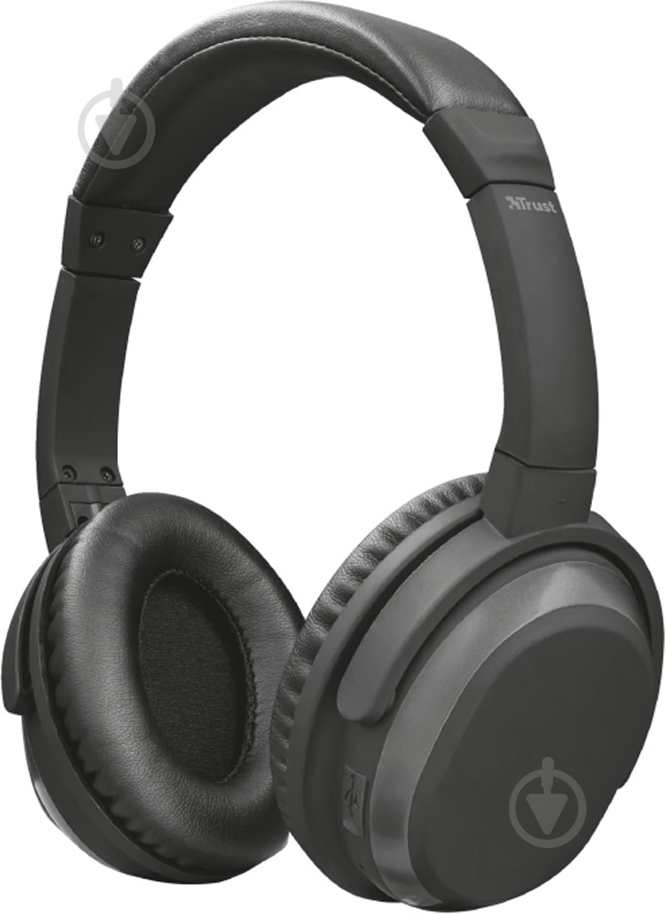 Гарнітура Trust Paxo Bluetooth Headphones black (22451) - фото 1 Гарнітура Trust Paxo Bluetooth Headphones black (22451) - фото 1