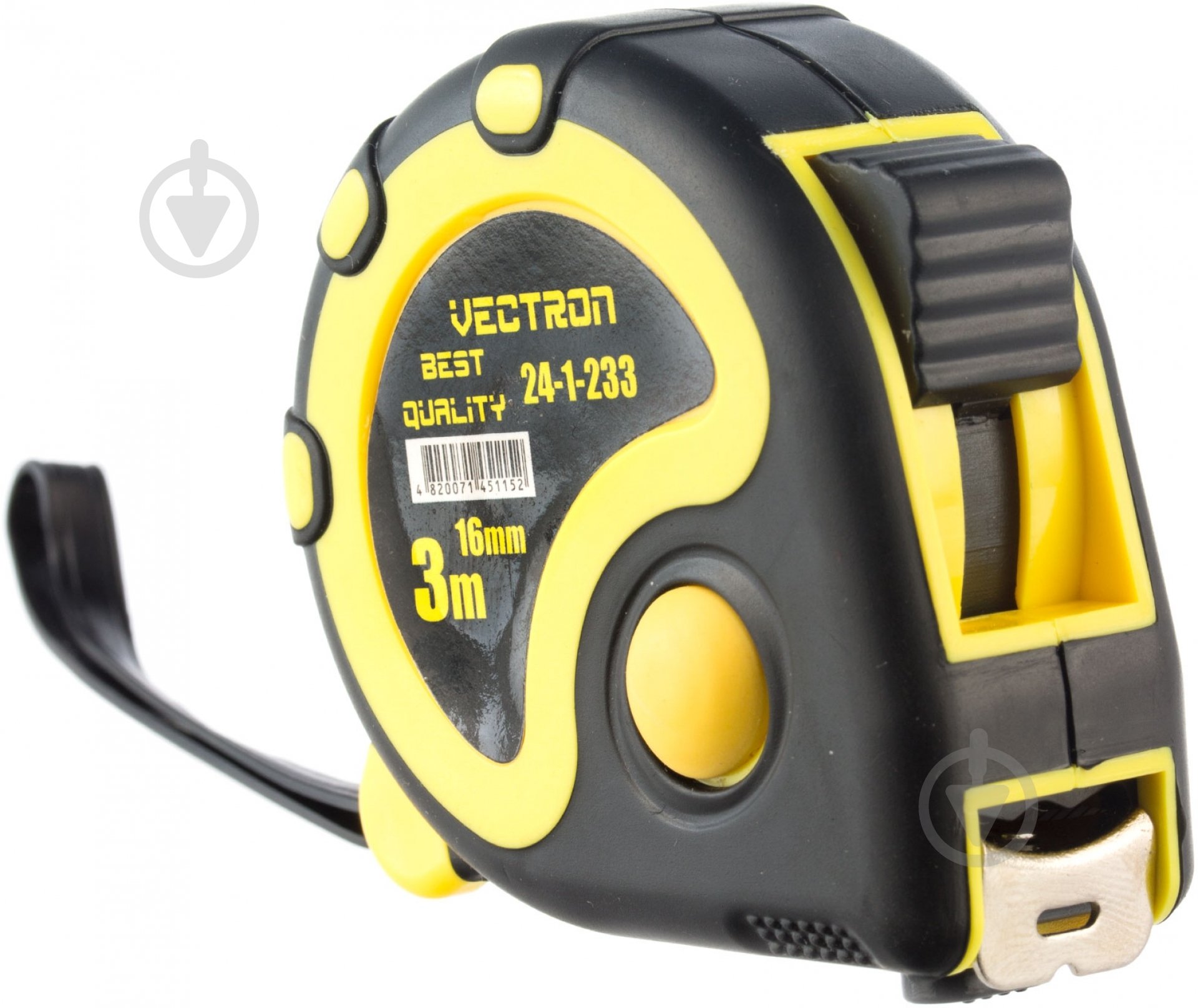 Рулетка Vectron 24-1-233 3 м x 16 мм - фото 1