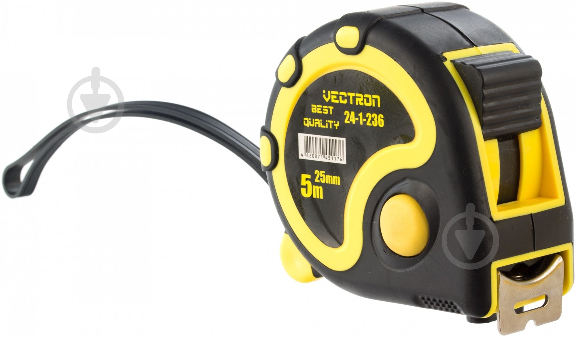 Рулетка Vectron 24-1-236 5 м x 25 мм - фото 1