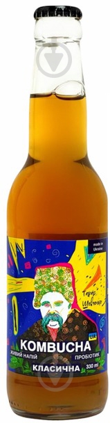 Комбуча Kombucha UA Классическая 0,33 л - фото 1 Комбуча Kombucha UA Классическая 0,33 л - фото 1