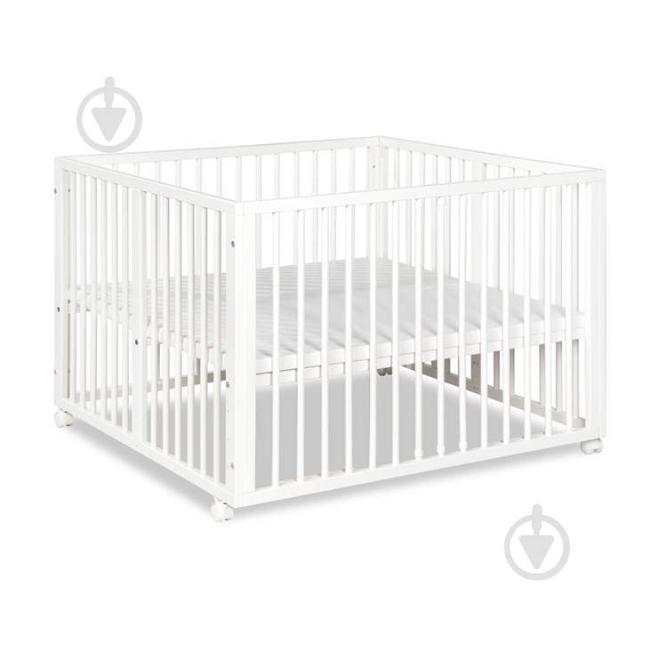 Манеж-ліжко Klups Jonas White JONAS1 - фото 1 Манеж-ліжко Klups Jonas White JONAS1 - фото 1