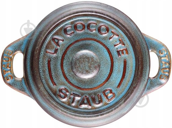 Набор кокотниц Staub мини керамических 4 шт бирюза 40508-159-0 - фото 5