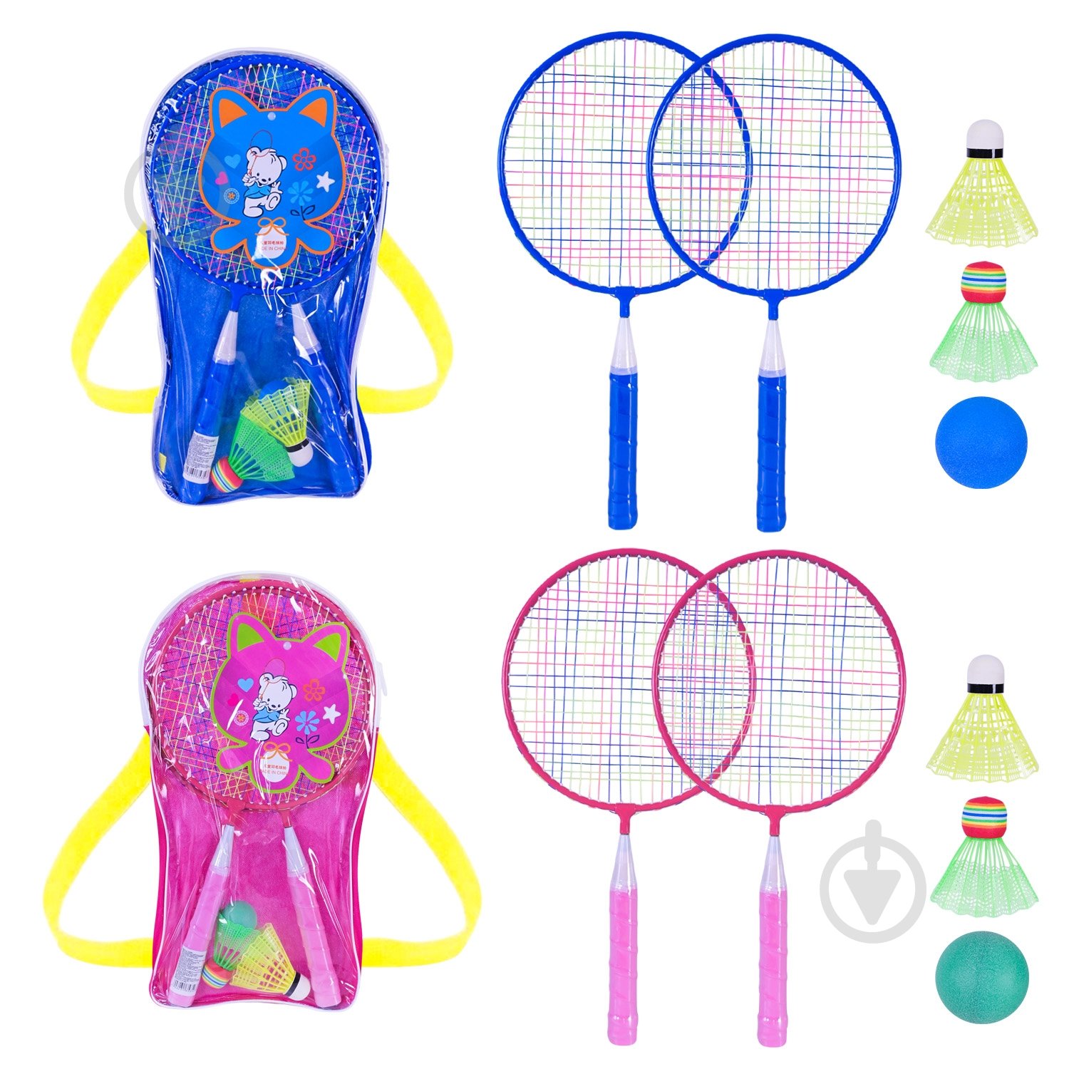 Набір для бадмінтону Shantou у сумці BD20601 - фото 1